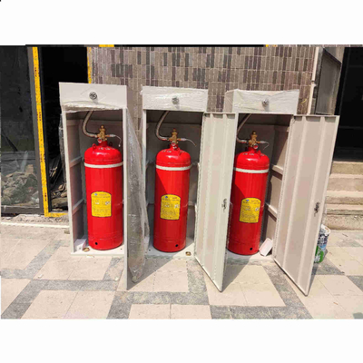 গুণ  90L Type Hfc 227ea FM200 Fire Extinguishing System With Multiple Zones Controlled কারখানা