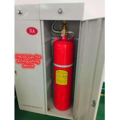 গুণ  Hfc227ea FM200 Cabinet System Total Flooding Clean Agent Fire Extinguishing Machine কারখানা