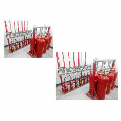 গুণ  Multiple Zone Fire Gas Suppression System Heptafluoropropane 70L 90L 100L 120L Capacity কারখানা
