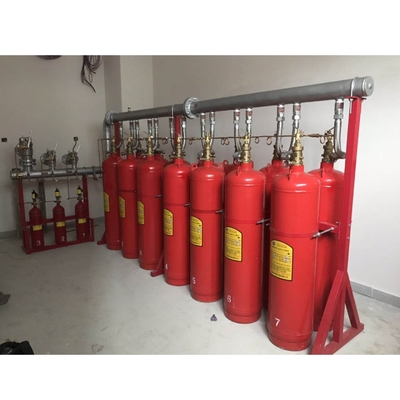 নমনীয় FM200 পাইপ নেটওয়ার্ক সিস্টেম পরিষ্কার এজেন্ট অগ্নি নির্বাপক সিস্টেম গুদাম জন্য