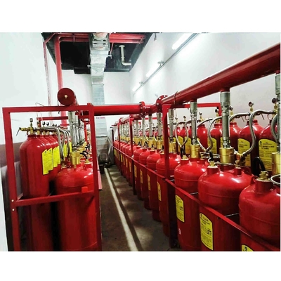 90Ltr FM200 পিস্টন ফ্লো সিস্টেম অগ্নি নির্বাপক সরঞ্জাম বৈদ্যুতিক ম্যানুয়াল স্টার্ট মোড
