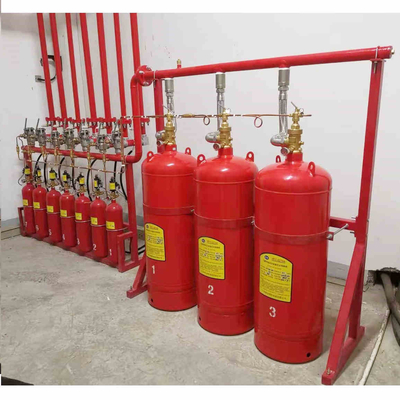 ক্লিন এজেন্ট FM200 পাইপ নেটওয়ার্ক সিস্টেম সর্বোচ্চ একক অঞ্চলের জন্য 3600M3