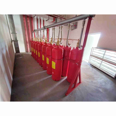 ক্লিন এজেন্ট FM200 পাইপ নেটওয়ার্ক সিস্টেম সর্বোচ্চ একক অঞ্চলের জন্য 3600M3