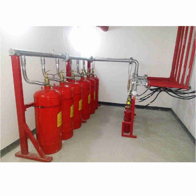 ইস্পাত ঝালাই / seamless Fm200 সিলিন্ডার গ্যাস সঞ্চয় 120L অগ্নি নির্বাপক সিলিন্ডার