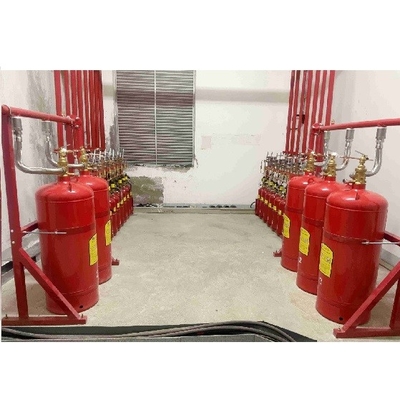 বন্ধ বন্যা 180L গ্যাস অগ্নি নির্বাপক সরঞ্জাম Fm 200 অগ্নি নির্বাপক