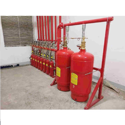 বন্ধ বন্যা 180L গ্যাস অগ্নি নির্বাপক সরঞ্জাম Fm 200 অগ্নি নির্বাপক