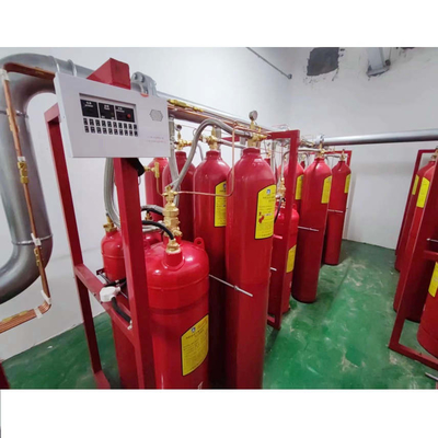 নিরাপত্তা HFC-227ea FM 200 অগ্নি নির্বাপক সিস্টেম 0 - 50°C অপারেটিং তাপমাত্রা