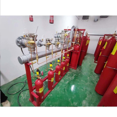 নিরাপত্তা HFC-227ea FM 200 অগ্নি নির্বাপক সিস্টেম 0 - 50°C অপারেটিং তাপমাত্রা