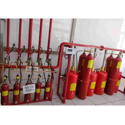 FM200 অগ্নি নিয়ন্ত্রণ সুরক্ষা সিস্টেম 70L - 180L গ্যাস দমন সিস্টেম