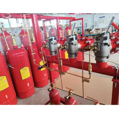 Hfc227ea ফায়ার দমন সিস্টেম সিলিন্ডার 4.2mpa / 5.6mpa ঐচ্ছিক অঞ্চল ব্যবস্থাপনা