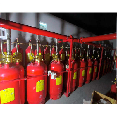 ম্যানুয়াল অটোমেটিক এফএম২০০ গ্যাস অগ্নি নির্বাপক সিস্টেম 120L বর্ণহীন এবং গন্ধহীন