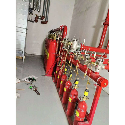 বাণিজ্যিক HFC-227ea FM200 কার্যকরী নিভে যাওয়া সহ আগুন নিবারণ সিস্টেম