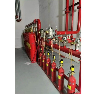 বাণিজ্যিক HFC-227ea FM200 কার্যকরী নিভে যাওয়া সহ আগুন নিবারণ সিস্টেম