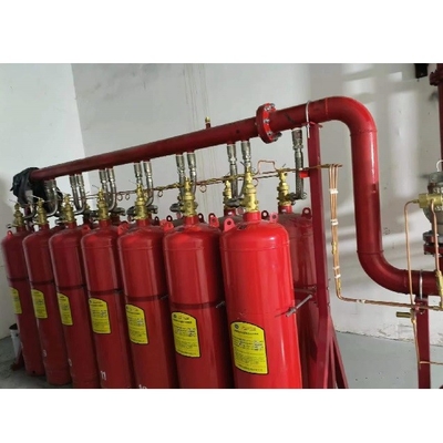 বাণিজ্যিক HFC-227ea FM200 কার্যকরী নিভে যাওয়া সহ আগুন নিবারণ সিস্টেম