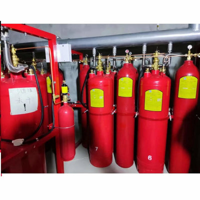 পাইপ নেটওয়ার্ক FM200 অগ্নি নির্বাপক সিস্টেম 120L স্বয়ংক্রিয় অগ্নি নির্বাপক সিস্টেম