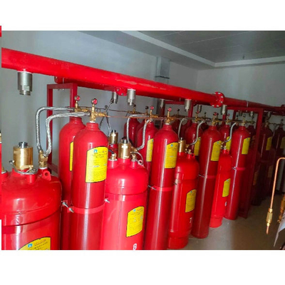 1800m3 90L সিলিন্ডার গ্রুপ FM200 অগ্নিনির্বাপক সিস্টেম স্বয়ংক্রিয় বা ম্যানুয়াল স্টার্ট