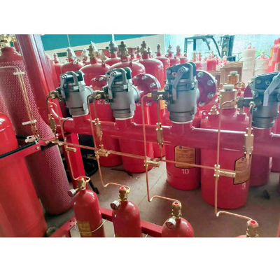 হেপটাফ্লুরোপ্রোপেন অগ্নি সুরক্ষা সরঞ্জাম FM200 পাইপ নেটওয়ার্ক সিস্টেম