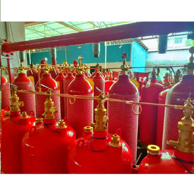 হেপটাফ্লুরোপ্রোপেন অগ্নি সুরক্ষা সরঞ্জাম FM200 পাইপ নেটওয়ার্ক সিস্টেম