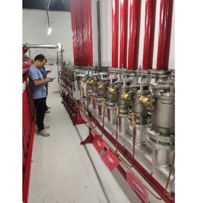 IG100 ইনার্ট গ্যাস অগ্নি নির্বাপক সিস্টেম সিলিন্ডার 70L - 90L অগ্নি নির্বাপক সিস্টেম