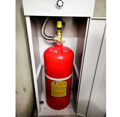 FM200 2.5MPa ক্যাবিনেট অগ্নি নির্বাপক সিস্টেম উচ্চ কার্যকারিতা অগ্নি নির্বাপক