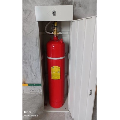 100L FM200 Hfc-227ea ক্যাবিনেট অগ্নি নির্বাপক একক বোতল 2.5MPa