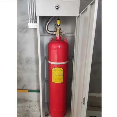 100L FM200 Hfc-227ea ক্যাবিনেট অগ্নি নির্বাপক একক বোতল 2.5MPa