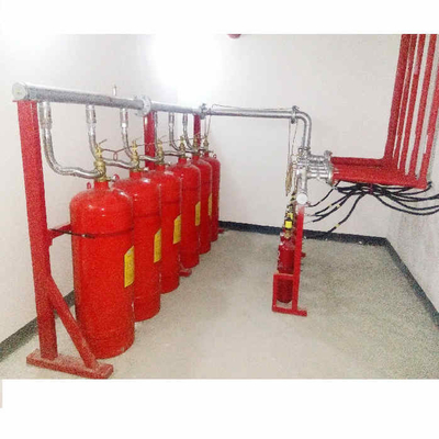 সর্বোচ্চ সিস্টেম সুরক্ষা সহ ইনডোর এইচএফসি 227ea এফএম 200 গ্যাস দমন ব্যবস্থা