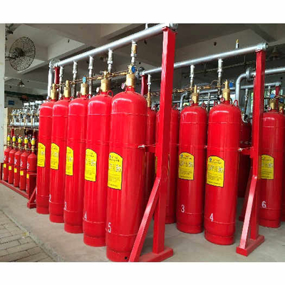 হেপটাফ্লুরোপ্রোপেন FM200 পাইপ নেটওয়ার্ক সিস্টেম নমনীয় গ্যাস অগ্নি নির্বাপক সিস্টেম