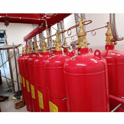 70L 90L 120L 150L ইনডোর FM200 সিলিন্ডার 2.5Mpa গ্যাস দমন সিলিন্ডার
