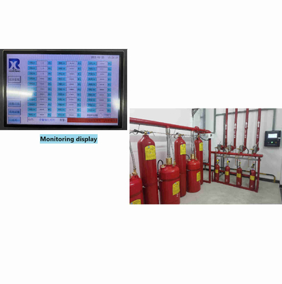 FM200 দ্রুত প্রতিক্রিয়া HFC 227ea অগ্নি নির্বাপক সিস্টেম দূরবর্তী সংযোগ পর্যবেক্ষণ