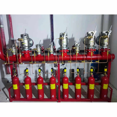 FM200 হেপটাচ্লোরোপ্রোপেন অগ্নি নির্বাপক সিস্টেম মাল্টি জোন অগ্নি নির্বাপক মেশিন
