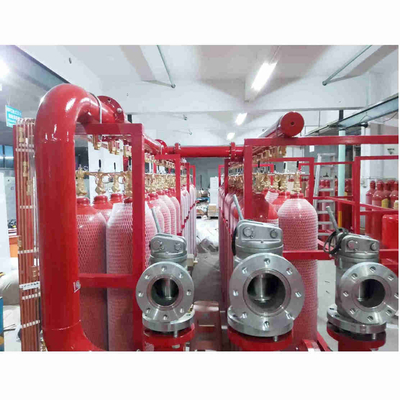 HFC-227ea FM200 গ্যাস অগ্নি নির্বাপক সিস্টেম উচ্চ নিরাপত্তা পরিবেশ বান্ধব