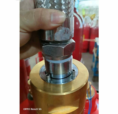 5.6 Bar / 4.2 Bar FM200 পিস্টন ফ্লো সিস্টেম পাইপ লাইন অগ্নি নির্বাপক সিস্টেম