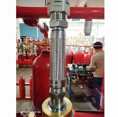5.6 Bar / 4.2 Bar FM200 পিস্টন ফ্লো সিস্টেম পাইপ লাইন অগ্নি নির্বাপক সিস্টেম