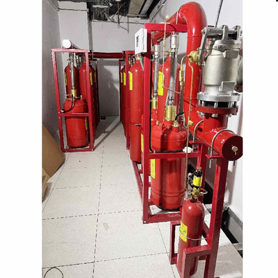 5.6 Bar / 4.2 Bar FM200 পিস্টন ফ্লো সিস্টেম পাইপ লাইন অগ্নি নির্বাপক সিস্টেম