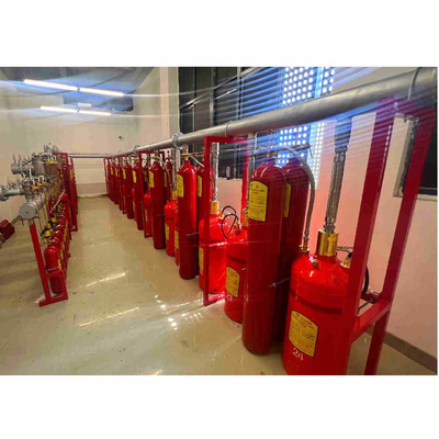 4.2MPa 5.6MPa FM200 পিস্টন ফ্লো সিস্টেম 120L অগ্নি নির্বাপক সরঞ্জাম