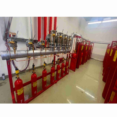 4.2MPa 5.6MPa FM200 পিস্টন ফ্লো সিস্টেম 120L অগ্নি নির্বাপক সরঞ্জাম