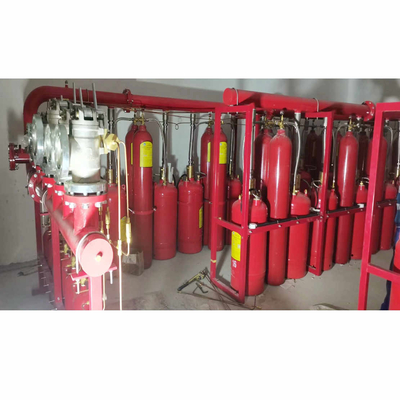 গন্ধহীন FM200 পিস্টন ফ্লো সিস্টেম মাল্টিপল রুমের জন্য গ্যাস অগ্নি নির্বাপক সিস্টেম