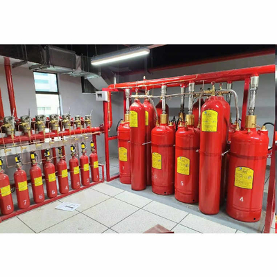 পাইপলাইন টাইপ FM200 পিস্টন ফ্লো সিস্টেম হেপটাফ্লুরোপ্রোপেন গ্যাস দমন সিস্টেম